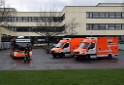 Einsatz BF Koeln Schule Burgwiesenstr Koeln Holweide P003